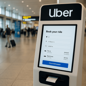 Uber passe du virtuel au réel